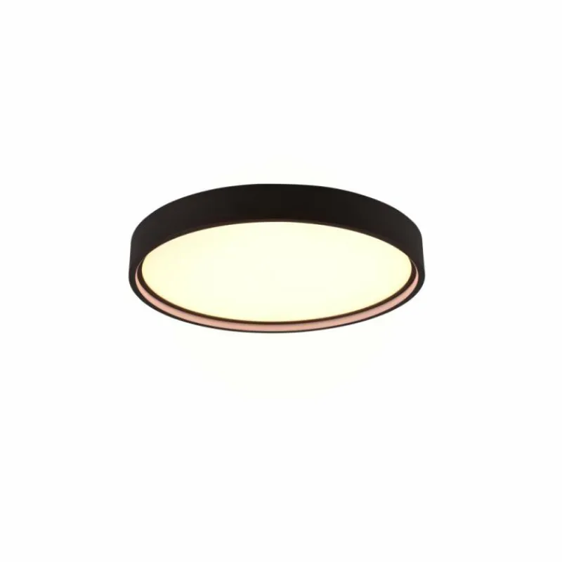 Luminaires Trio Plafonnier Trio DOHA LED Noir, 1 lumière* Éclairage Led