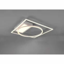 Luminaires Trio Plafonnier Trio Downey LED Blanc, 1 lumière, Télécommandes* Éclairage Led