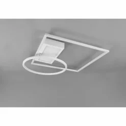 Luminaires Trio Plafonnier Trio Downey LED Blanc, 1 lumière, Télécommandes* Éclairage Led