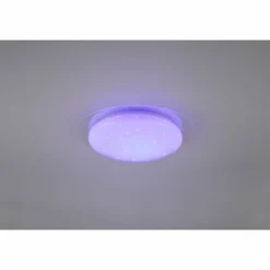 Luminaires Trio Plafonnier Trio Frodeno LED Blanc, 2 lumières, Télécommandes, Changeur de couleurs* Éclairage Led