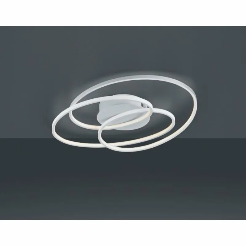 Luminaires Trio Plafonnier Trio Gale LED Blanc, 1 lumière* Éclairage Led