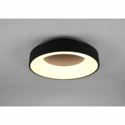 Luminaires Trio Plafonnier Trio Girona LED Noir, 1 lumière* Éclairage Led