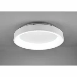 Luminaires Trio Plafonnier Trio Girona LED Blanc, 1 lumière, Télécommandes* Éclairage Led
