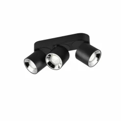Luminaires Trio Plafonnier Trio GUAYANA Noir, 3 lumières* Spots Et Projecteurs