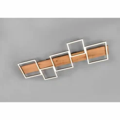 Lampes En Bois-Luminaires Trio Plafonnier Trio Harper LED Écru, Noir, Blanc, 1 lumière