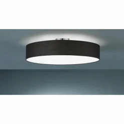 Lampes En Tissu-Luminaires Trio Plafonnier Trio HOTEL Nickel mat, 5 lumières