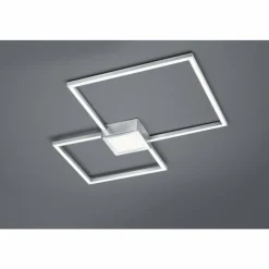 Luminaires Trio Plafonnier Trio HYDRA LED Nickel mat, 1 lumière* Éclairage Led
