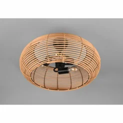 Lampes En Bois-Luminaires Trio Plafonnier Trio Inga Écru, 3 lumières