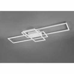 Luminaires Trio Plafonnier Trio Irvine LED Blanc, 1 lumière, Télécommandes* Éclairage Led