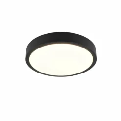 Lampes En Bois-Luminaires Trio Plafonnier Trio ISEO LED Noir, 1 lumière