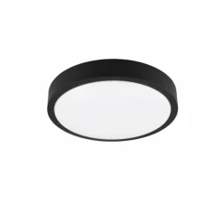 Lampes En Bois-Luminaires Trio Plafonnier Trio ISEO LED Noir, 1 lumière