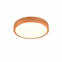 Lampes En Bois-Luminaires Trio Plafonnier Trio ISEO LED Bois clair, 1 lumière