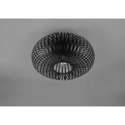 Lampes Vintages & Rétros-Luminaires Trio Plafonnier Trio Johann Noir, 1 lumière