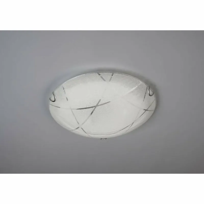 Luminaires Trio Plafonnier Trio Leuchten SANDRINA Blanc, 1 lumière