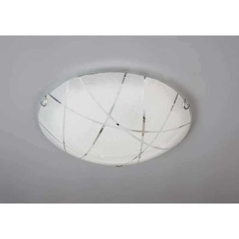 Luminaires Trio Plafonnier Trio Leuchten SANDRINA Blanc, 2 lumières