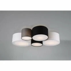 Lampes En Tissu-Luminaires Trio Plafonnier Trio Leuchten HOTEL Multicolore, 5 lumières