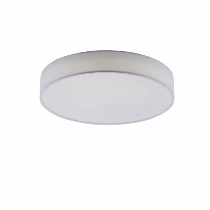Luminaires Trio Plafonnier Trio Leuchten WiZ DIAMO LED Blanc, 1 lumière, Télécommandes, Changeur de couleurs