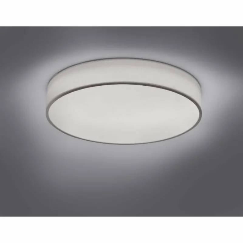 Luminaires Trio Plafonnier Trio Leuchten WiZ DIAMO LED Blanc, 1 lumière, Télécommandes, Changeur de couleurs