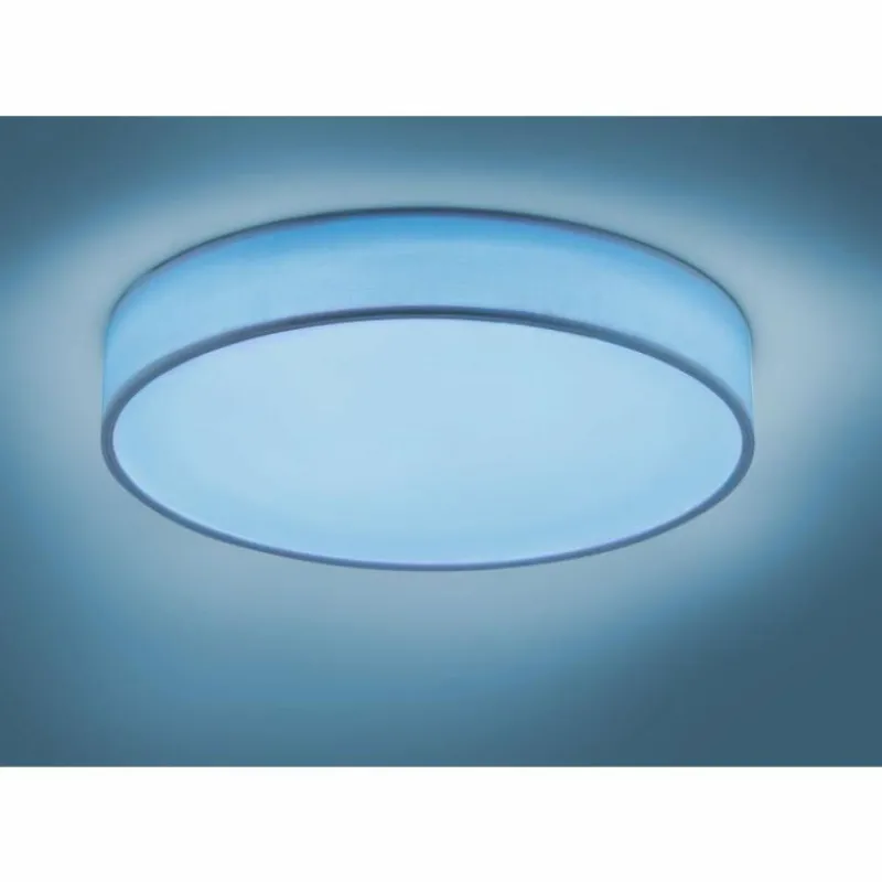 Luminaires Trio Plafonnier Trio Leuchten WiZ DIAMO LED Blanc, 1 lumière, Télécommandes, Changeur de couleurs