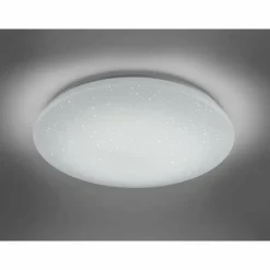 Luminaires Trio Plafonnier Trio Leuchten WiZ NALIDA LED Blanc, 1 lumière, Télécommandes, Changeur de couleurs