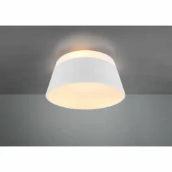 Luminaires Rustiques-Luminaires Trio Plafonnier Trio Leuchten BARONESS Blanc, 3 lumières