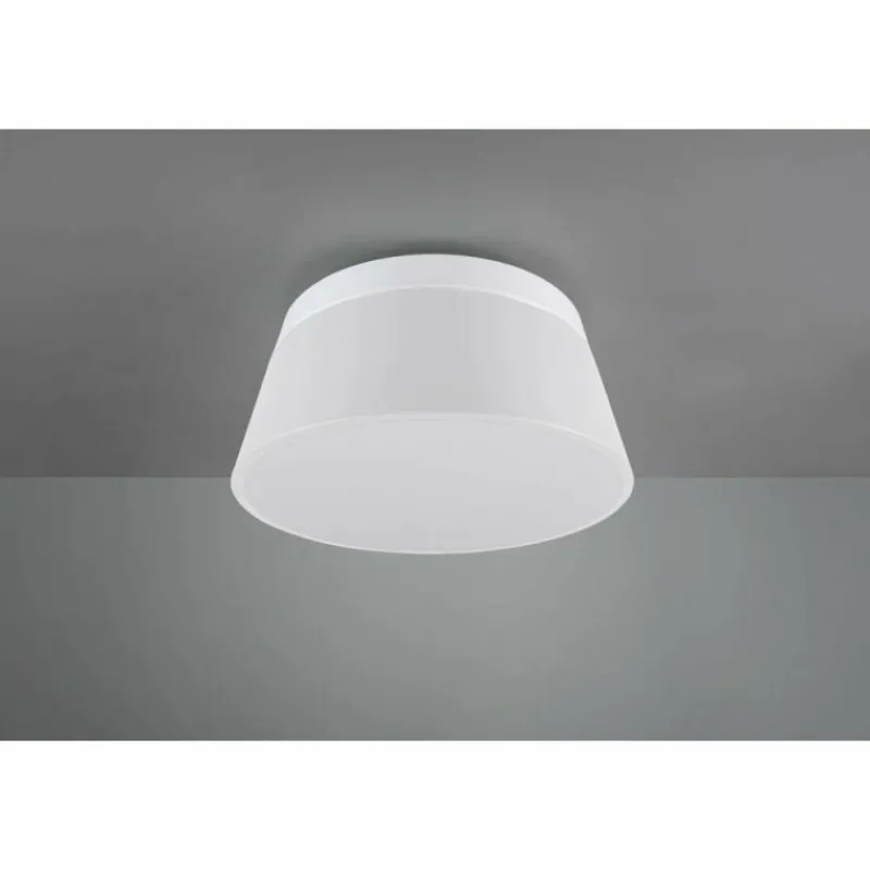 Luminaires Rustiques-Luminaires Trio Plafonnier Trio Leuchten BARONESS Blanc, 3 lumières