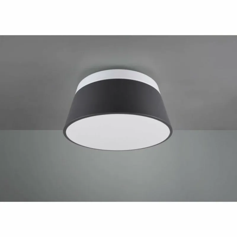 Luminaires Rustiques-Luminaires Trio Plafonnier Trio Leuchten BARONESS Anthracite, 3 lumières