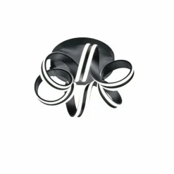Luminaires Trio Plafonnier Trio Leuchten CARRERA LED Noir, 1 lumière* Éclairage Led