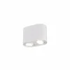 Luminaires Trio Plafonnier Trio Leuchten COOKIE Blanc, 2 lumières* Plafonniers