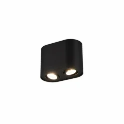 Luminaires Trio Plafonnier Trio Leuchten COOKIE Noir, 2 lumières* Plafonniers