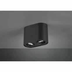 Luminaires Trio Plafonnier Trio Leuchten COOKIE Noir, 2 lumières* Plafonniers
