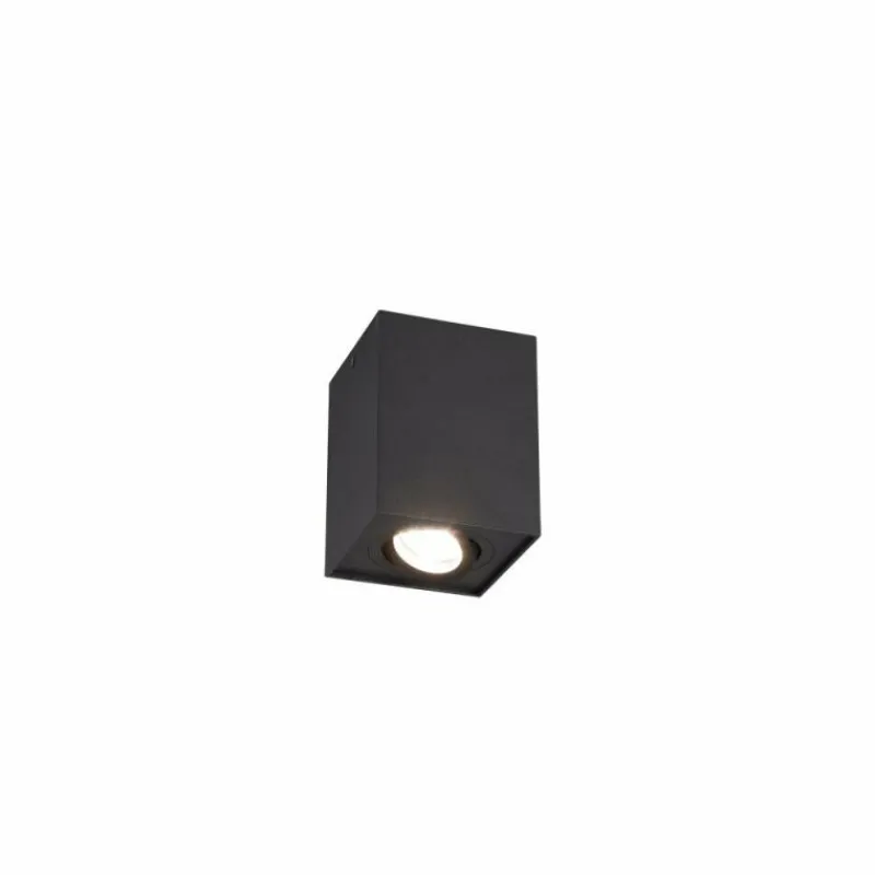 Luminaires Trio Plafonnier Trio Leuchten BISCUIT Noir, 1 lumière* Plafonniers