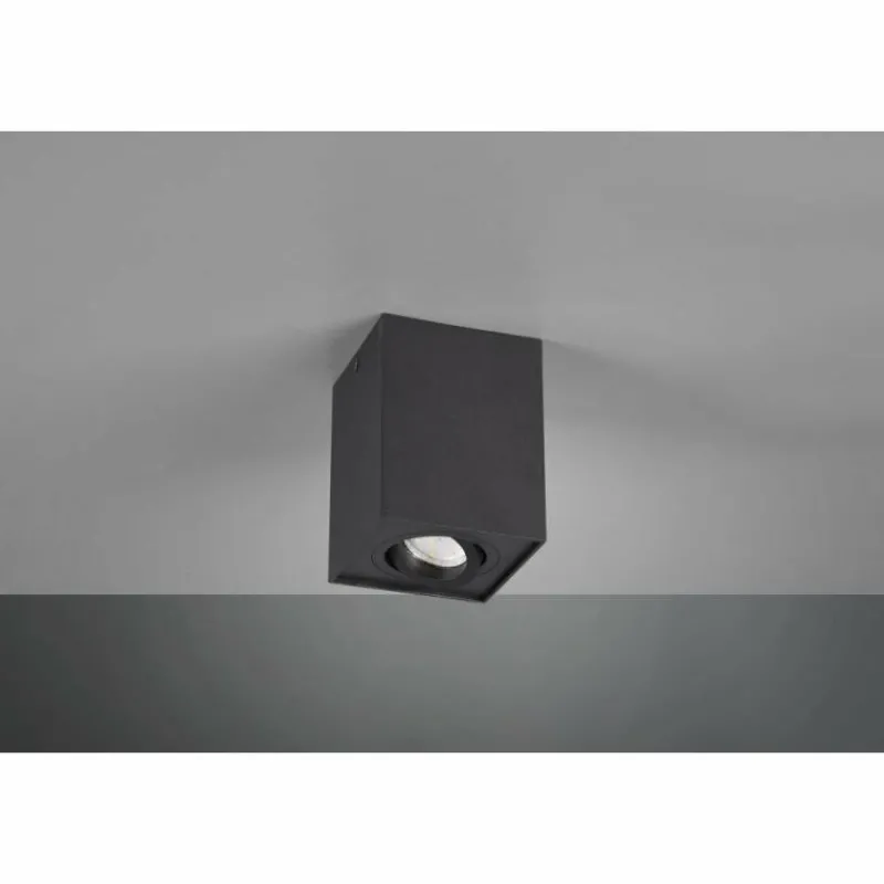 Luminaires Trio Plafonnier Trio Leuchten BISCUIT Noir, 1 lumière* Plafonniers
