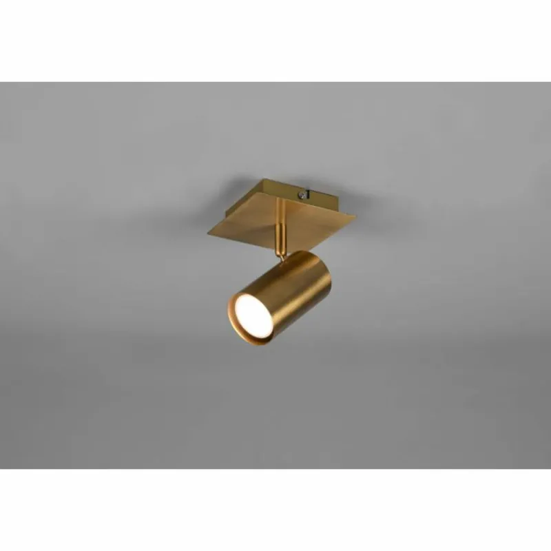 Luminaires Trio Plafonnier Trio Marley Vieux laiton, 1 lumière* Spots Et Projecteurs