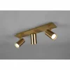 Luminaires Trio Plafonnier Trio Marley Vieux laiton, 3 lumières* Spots Et Projecteurs