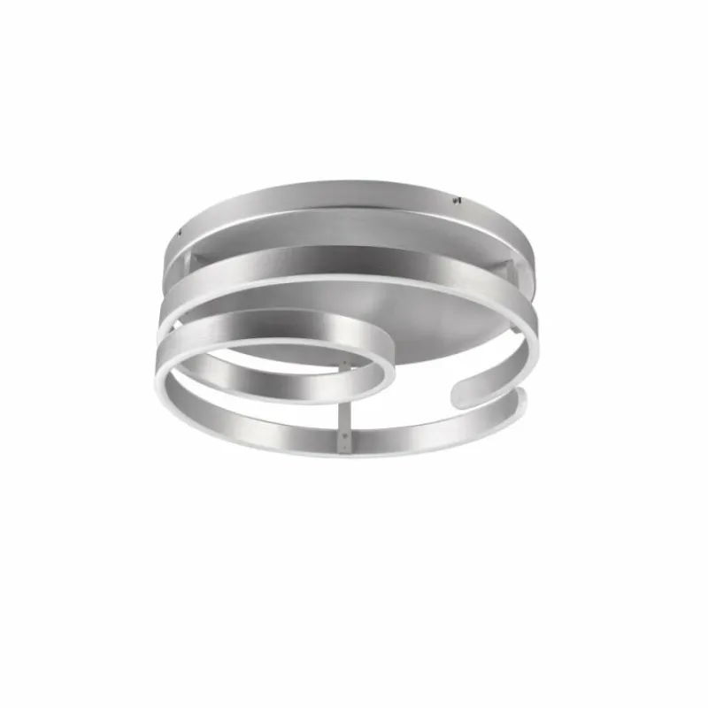 Luminaires Trio Plafonnier Trio Marnie LED Aluminium brossé, 1 lumière* Éclairage Led