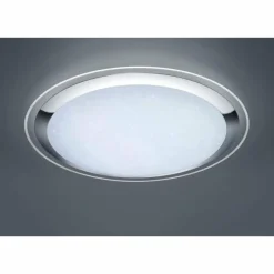 Luminaires Rustiques-Luminaires Trio Plafonnier Trio MIKO LED Blanc, 1 lumière, Télécommandes