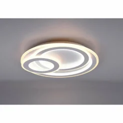 Luminaires Trio Plafonnier Trio Mita LED Blanc, 1 lumière, Télécommandes* Éclairage Led