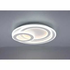 Luminaires Trio Plafonnier Trio Mita LED Blanc, 1 lumière, Télécommandes* Éclairage Led
