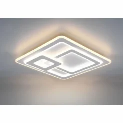 Luminaires Trio Plafonnier Trio Mita LED Blanc, 1 lumière, Télécommandes* Éclairage Led