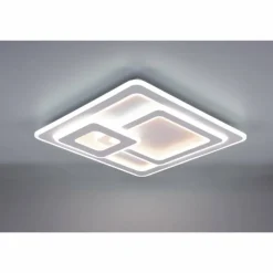 Luminaires Trio Plafonnier Trio Mita LED Blanc, 1 lumière, Télécommandes* Éclairage Led