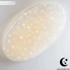 Luminaires Trio Plafonnier Trio NAGANO LED Blanc, 1 lumière, Télécommandes, Changeur de couleurs* Éclairage Led