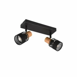 Luminaires Trio Plafonnier Trio NANDINI Noir, 2 lumières* Spots Et Projecteurs