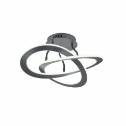 Luminaires Trio Plafonnier Trio OAKLAND LED Anthracite, 1 lumière* Éclairage Led