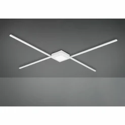 Luminaires Trio Plafonnier Trio Oxford LED Blanc, 1 lumière* Éclairage Led