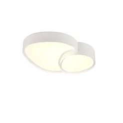Luminaires Trio Plafonnier Trio RISE LED Blanc, 1 lumière, Télécommandes* Éclairage Led