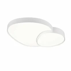 Luminaires Trio Plafonnier Trio RISE LED Blanc, 1 lumière, Télécommandes* Éclairage Led