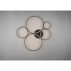 Luminaires Trio Plafonnier Trio Rondo LED Noir, 1 lumière* Éclairage Led