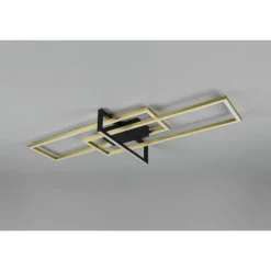 Luminaires Trio Plafonnier Trio Salinas LED Noir, 1 lumière* Éclairage Led