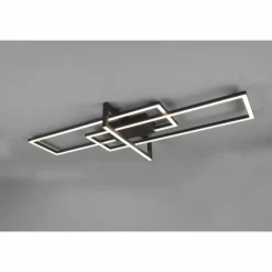 Luminaires Trio Plafonnier Trio Salinas LED Noir, 1 lumière* Éclairage Led